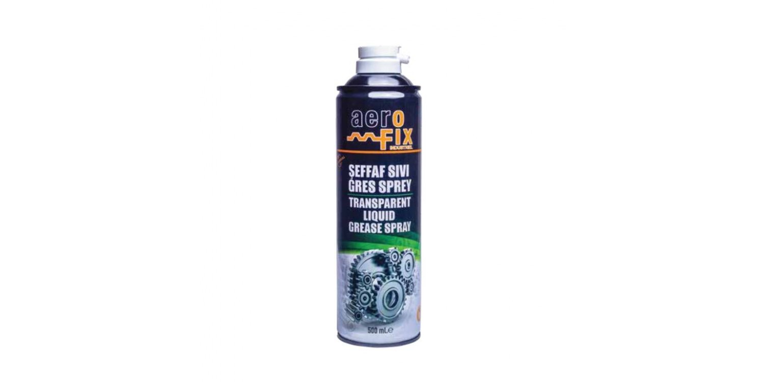 AEROFIX ŞEFFAF SIVI GRES (500 ML) SIVI GRES SPREY GRES